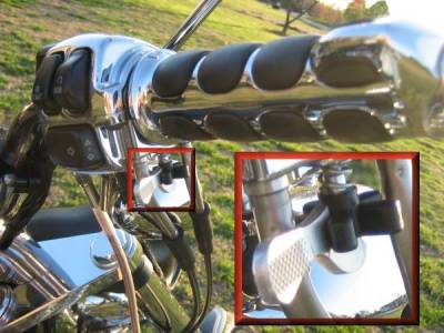 Picture showing not being used - throttle is not locked